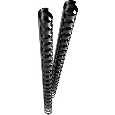 Genie 12371 Plastikbinderücken (DIN A4 Format geeignet für alle Bindegeräte 10 mm) 25 Stück schwar, Bindegerät Zubehör, Schwarz Genie 12371 Plastikbinderücken (DIN A4 Format geeignet für alle Bindegeräte 10 mm) 25 Stück schwar, Bindegerät Zubehör, Schwarz