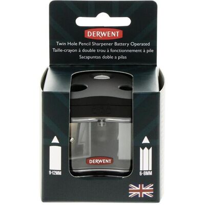 Derwent, Spitzer, Spitzmaschine elektrisch schwarz-transparent Derwent, Spitzer, Spitzmaschine elektrisch schwarz-transparent