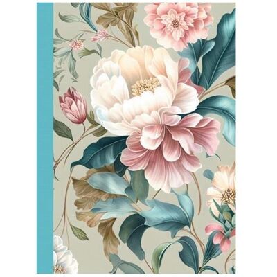 Fresh, Heft + Block, Dekoratives Notizbuch 105x148/48K Raster TW Flora (A6, Gepunktet, Harter Einband) Fresh, Heft + Block, Dekoratives Notizbuch 105x148/48K Raster TW Flora (A6, Gepunktet, Harter Einband)