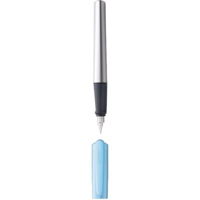 Lamy, Schreibstifte, nexx Patronenfüller azure/silber A (für Anfänger) (1x) Lamy, Schreibstifte, nexx Patronenfüller azure/silber A (für Anfänger) (1x)