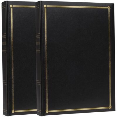 Focus Nordic, Fotoalbum, Focus Eterna Super 300 10x15 2-Pack Black (23 x 32.50 cm) Focus Nordic, Fotoalbum, Focus Eterna Super 300 10x15 2-Pack Black (23 x 32.50 cm)