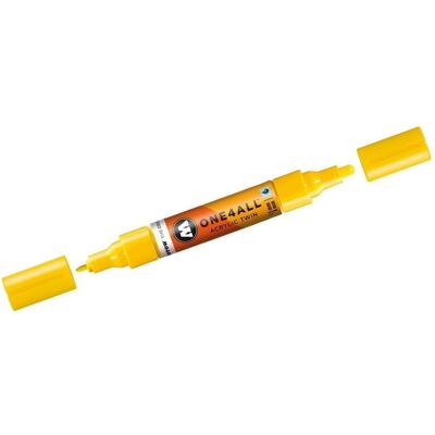 Molotow, Marker, Marqueur pour Maquettes - One4All Twin - Acrylique Jaune de Zinc - 1,5/4mm - -006 - 14 cm Molotow, Marker, Marqueur pour Maquettes - One4All Twin - Acrylique Jaune de Zinc - 1,5/4mm - -006 - 14 cm