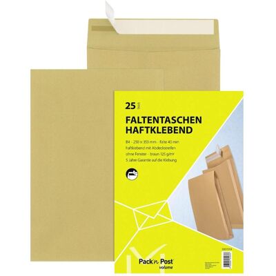 Mailmedia, Versandtasche + Luftpolstertasche, Faltentasche 30011594 B4 130g oF hk braun 25St. (25 Stk.) Mailmedia, Versandtasche + Luftpolstertasche, Faltentasche 30011594 B4 130g oF hk braun 25St. (25 Stk.)
