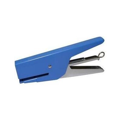 pavo, Heftgerät, Heftzange, Heftleistung: 12 Blatt, blau aus Metall, ergonomisch geformter Griff (12 Blätter) pavo, Heftgerät, Heftzange, Heftleistung: 12 Blatt, blau aus Metall, ergonomisch geformter Griff (12 Blätter)