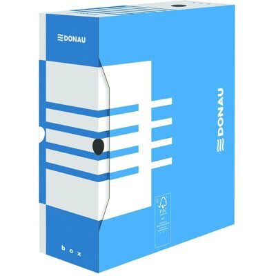 Donau, Dokumentenablage, Archivbox, karton, a4/120mm, blau (A4) Donau, Dokumentenablage, Archivbox, karton, a4/120mm, blau (A4)