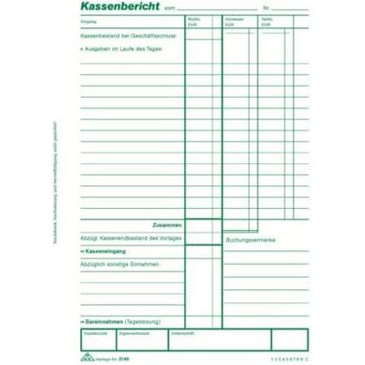 Rnk, Formular, Kassenbuchsblock A5 Rnk, Formular, Kassenbuchsblock A5