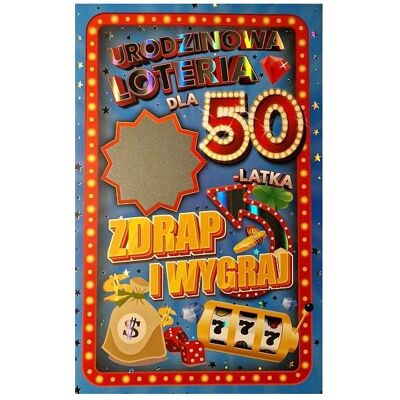 Teka, Grusskarte + Briefpapier, Geburtstagskarte zum 50. Geburtstag für Männer (1 Stk.) Teka, Grusskarte + Briefpapier, Geburtstagskarte zum 50. Geburtstag für Männer (1 Stk.)