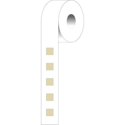 Brady, Etikettenrolle, DPL-3-652-2.5, Polyimid, matt, Beige, 7,11 x 7,11mm, permanent (2500 E.) Brady, Etikettenrolle, DPL-3-652-2.5, Polyimid, matt, Beige, 7,11 x 7,11mm, permanent (2500 E.)