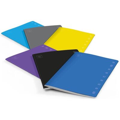 Pigna, Heft + Block, Quaderno A5 Monocromo a Righe (A5, Liniert) Pigna, Heft + Block, Quaderno A5 Monocromo a Righe (A5, Liniert)