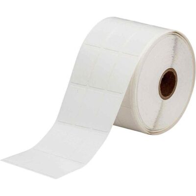 Brady, Etikettenrolle, THT-95-498-5, Vinylgewebe, Weiss, 20.32 x 36.50 mm, wiederablösbar, 3-bahnig (5000 E.) (71.12 mm) Brady, Etikettenrolle, THT-95-498-5, Vinylgewebe, Weiss, 20.32 x 36.50 mm, wiederablösbar, 3-bahnig (5000 E.) (71.12 mm)
