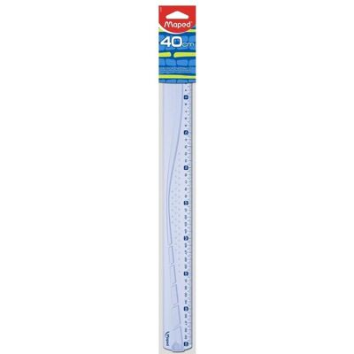 Maped, Lineal, Geometrisch 40 cm Transparentes Plastik (40 cm) Maped, Lineal, Geometrisch 40 cm Transparentes Plastik (40 cm)