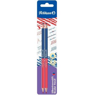 Pelikan Malstifte, Rot-Blau Silbentrennstift dünn, 2 Stk. auf Blister (2x) Pelikan Malstifte, Rot-Blau Silbentrennstift dünn, 2 Stk. auf Blister (2x)
