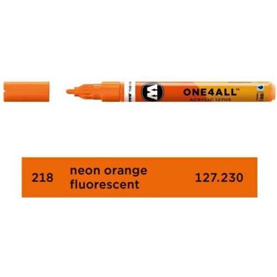 Molotow, Marker, Filzstift One4all 127HS neon orange fluor (1x) Molotow, Marker, Filzstift One4all 127HS neon orange fluor (1x)