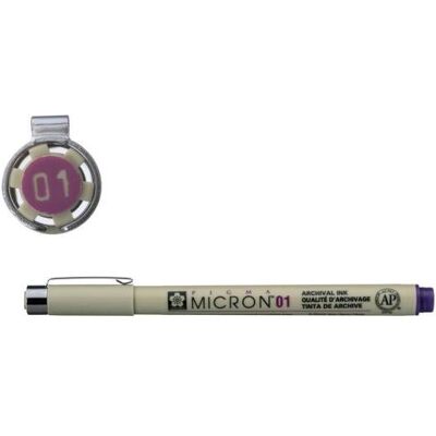 Sakura PIGMA MICRON 01 Marker - Violett - Nur für Profis Sakura PIGMA MICRON 01 Marker - Violett - Nur für Profis
