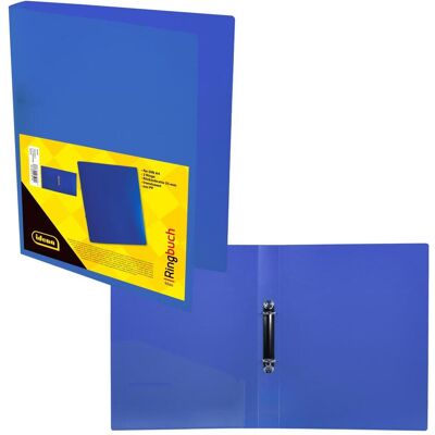 Idena, Ordner, Ringbuch A4 PP blau 35mm 2 Ringe (A4, 35 mm, 1 Stk.) Idena, Ordner, Ringbuch A4 PP blau 35mm 2 Ringe (A4, 35 mm, 1 Stk.)