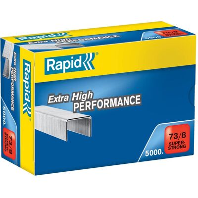 Rapid, Büroklammer, SuperStrong Heftklammern 73/8 (5000x) Rapid, Büroklammer, SuperStrong Heftklammern 73/8 (5000x)