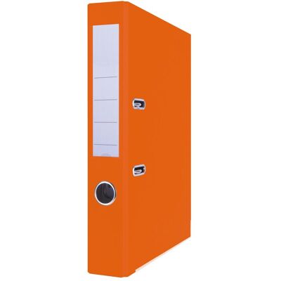 Basic, Ordner, ORDNER BASIC-S PP, MIT Schiene, 5CM ORANGE Basic, Ordner, ORDNER BASIC-S PP, MIT Schiene, 5CM ORANGE