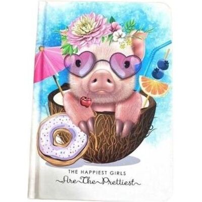 Teka, Heft + Block, Dekoratives Notizbuch A6/64K glatt TW Świnka FRESH (A6) Teka, Heft + Block, Dekoratives Notizbuch A6/64K glatt TW Świnka FRESH (A6)