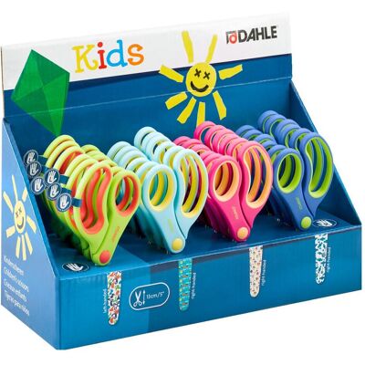 Dahle, Schere, Kinderscheren-Display 24 Stück rund ass. (13 cm) Dahle, Schere, Kinderscheren-Display 24 Stück rund ass. (13 cm)