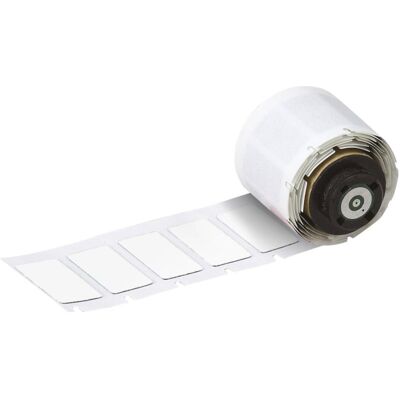 Brady, Etikettenrolle, M7-4-7593-WT, EPREP, Polyester, Weiss, glänzend, 27.00 x 18.00 mm, permanent (150 E.) Brady, Etikettenrolle, M7-4-7593-WT, EPREP, Polyester, Weiss, glänzend, 27.00 x 18.00 mm, permanent (150 E.)