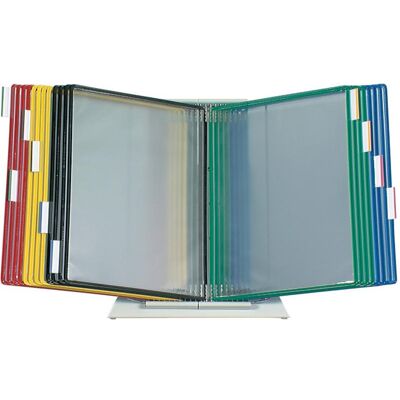 Tarifold, Informationsschild, Sichttafelsystem komplett mit 20 Drehtaschen Tarifold, Informationsschild, Sichttafelsystem komplett mit 20 Drehtaschen