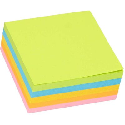 Starpak, Haftnotiz, Farbige Haftnotizen 85x85mm (85 x 85 mm) Starpak, Haftnotiz, Farbige Haftnotizen 85x85mm (85 x 85 mm)
