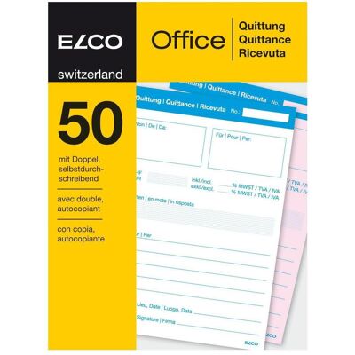 Elco, Formular, Quittung (50x) Elco, Formular, Quittung (50x)