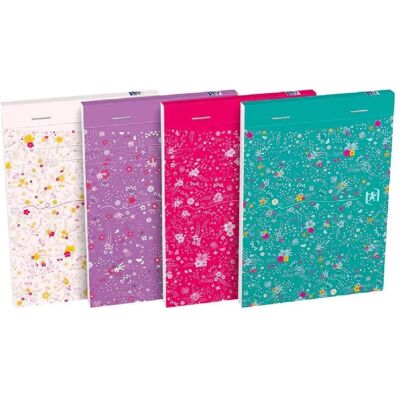 Oxford, Heft + Block, Forme Floral (A6, Liniert, Weicher Einband) Oxford, Heft + Block, Forme Floral (A6, Liniert, Weicher Einband)