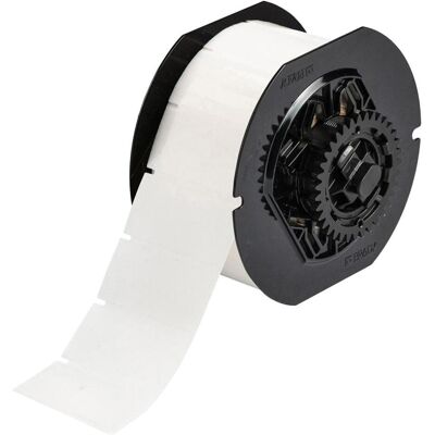 Brady, Etikettenrolle, B33-17-430, Polyester, Transparent, glänzend, 50.80 x 25.40 mm, permanent (1500 E.) (55.88 mm) Brady, Etikettenrolle, B33-17-430, Polyester, Transparent, glänzend, 50.80 x 25.40 mm, permanent (1500 E.) (55.88 mm)