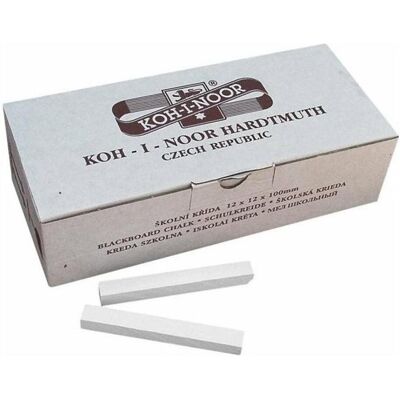 Koh-i-Noor, Malstifte, Blackboard Chalk - White (Pack of 100) (100x) Koh-i-Noor, Malstifte, Blackboard Chalk - White (Pack of 100) (100x)