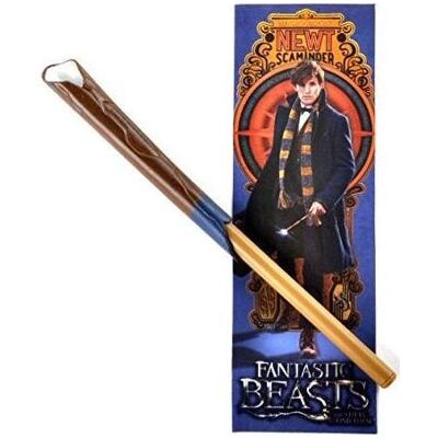 Noble Collection, Schreibtisch Accessoire, Harry Potter Fantastic Beasts - Newt Scamander's Wand Shaped Pen and Bookmark Noble Collection, Schreibtisch Accessoire, Harry Potter Fantastic Beasts - Newt Scamander's Wand Shaped Pen and Bookmark