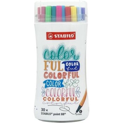 Teka, Schreibstifte, Point 88 Colorful Fineliner 30 Farben (30x) Teka, Schreibstifte, Point 88 Colorful Fineliner 30 Farben (30x)