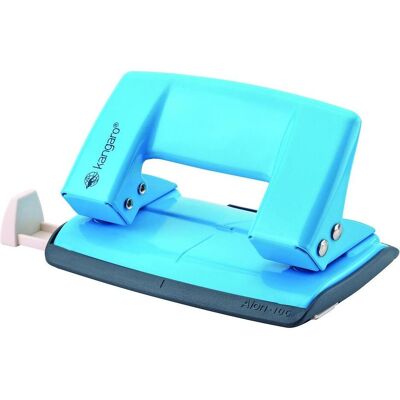 Kangaro, Locher, Locher, stanzt bis zu 10 blatt, metall, in pp-box, türkis Kangaro, Locher, Locher, stanzt bis zu 10 blatt, metall, in pp-box, türkis