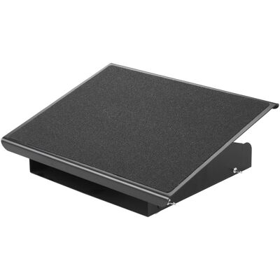 Q-Connect, Fussstütze, Fussstütze aus Metall, 41,5 x 32,6 cm, rutschfest Q-Connect, Fussstütze, Fussstütze aus Metall, 41,5 x 32,6 cm, rutschfest