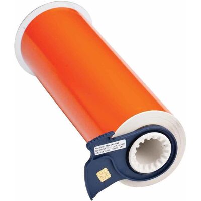 Brady, Etikettenrolle, B85-250x15-595-OR, Hochleistungs-Vinylband, Orange, glänzend, 250.00 mm x 15.00 m, permenant Brady, Etikettenrolle, B85-250x15-595-OR, Hochleistungs-Vinylband, Orange, glänzend, 250.00 mm x 15.00 m, permenant