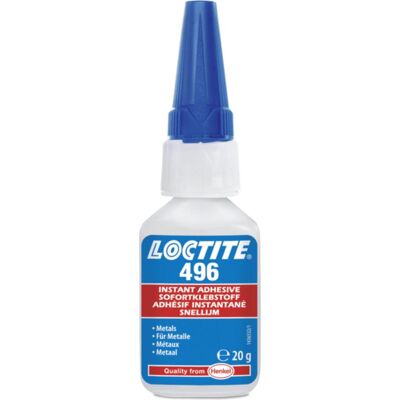 Loctite, Klebstoff, 496 Sekundenkleber 142604 20 g (20 g) Loctite, Klebstoff, 496 Sekundenkleber 142604 20 g (20 g)