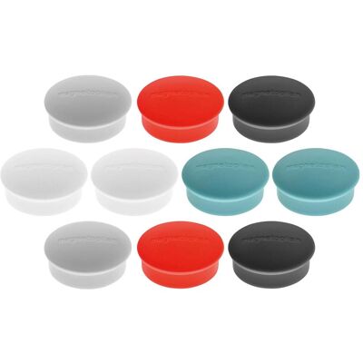 Magnetoplan, Magnet, Magnet Discofix Mini 19 x 7 mm (Ø x H) 19mm 0,1kg Ferrit farbig sortiert 10 St./Pack. (10x) Magnetoplan, Magnet, Magnet Discofix Mini 19 x 7 mm (Ø x H) 19mm 0,1kg Ferrit farbig sortiert 10 St./Pack. (10x)