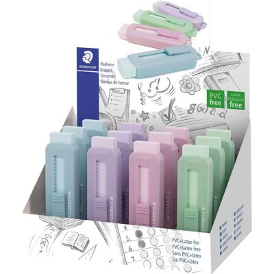 Staedtler Korrekturmittel, Pack 12 Gummi-Plastik-Gehäuse Staedtler Korrekturmittel, Pack 12 Gummi-Plastik-Gehäuse