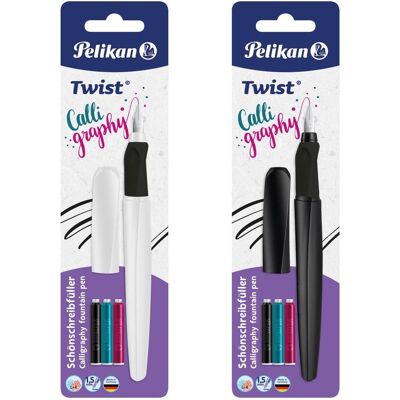 Pelikan Schreibstifte, Twist Füller Calligraphy Re-Linkshä. Feder (1x) Pelikan Schreibstifte, Twist Füller Calligraphy Re-Linkshä. Feder (1x)