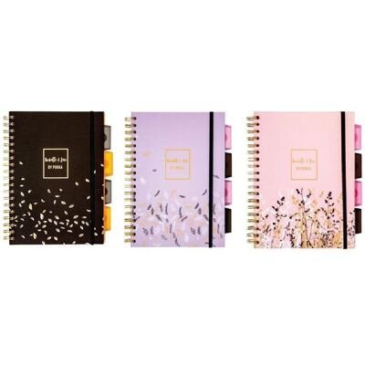 Pukka, Heft + Block, Projektbuch RochelleAndJess B6/100K-Linie (3 Stück) (B6, Liniert, Harter Einband) Pukka, Heft + Block, Projektbuch RochelleAndJess B6/100K-Linie (3 Stück) (B6, Liniert, Harter Einband)