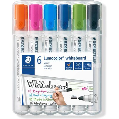 Staedtler Marker, Lumocolor (6x) Staedtler Marker, Lumocolor (6x)