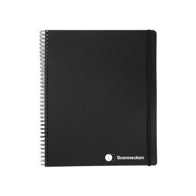 Soennecken, Heft + Block, Officebook 2352 DIN A4+ 90g 80Bl. Gummizug 3Register kar. (A4, Kariert) Soennecken, Heft + Block, Officebook 2352 DIN A4+ 90g 80Bl. Gummizug 3Register kar. (A4, Kariert)