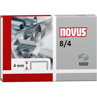 Novus, Büroklammer, Heftklammern 8/4 (1000x) Novus, Büroklammer, Heftklammern 8/4 (1000x)