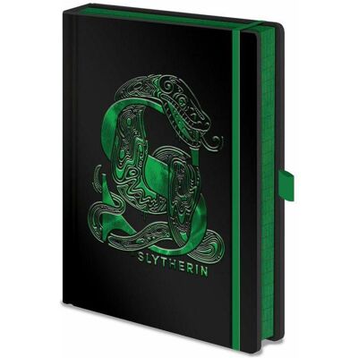 Pyramid Heft + Block, Harry Potter: Slytherin (A5, Harter Einband) Pyramid Heft + Block, Harry Potter: Slytherin (A5, Harter Einband)