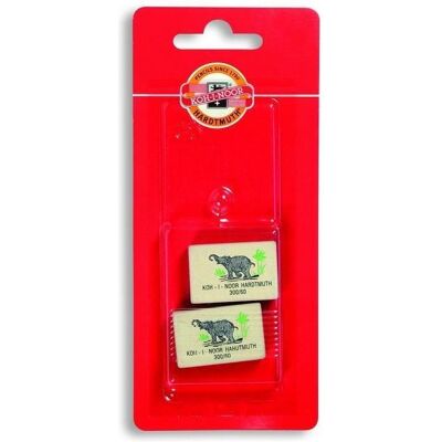 Koh-i-Noor, Korrekturmittel, Radiergummi 300/60 Bls 2 Stk Koh-i-Noor, Korrekturmittel, Radiergummi 300/60 Bls 2 Stk