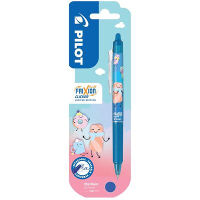 Pilot, Schreibstifte, Frixion Clicker Sweet 0.7mm 150.440.1 Winter Edition, hellblau (1x) Pilot, Schreibstifte, Frixion Clicker Sweet 0.7mm 150.440.1 Winter Edition, hellblau (1x)