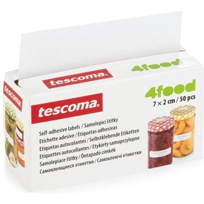 Tescoma, Etiketten, Selbstklebende Etiketten 4FOOD, 50 St. Tescoma, Etiketten, Selbstklebende Etiketten 4FOOD, 50 St.