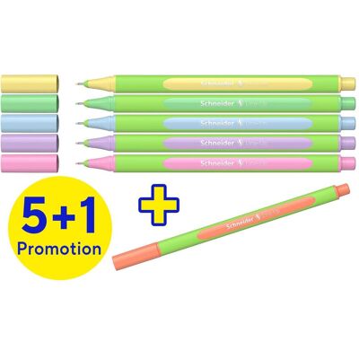 Schneider, Schreibstifte, Fineliner Line up 6er pastell (6x) Schneider, Schreibstifte, Fineliner Line up 6er pastell (6x)