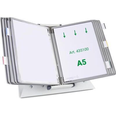 Tarifold A5 Grau Sichttafelsystem - Dokumentenregal Tarifold A5 Grau Sichttafelsystem - Dokumentenregal