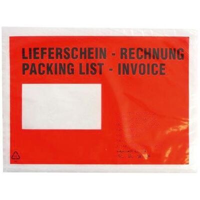 NoName, Lieferscheintasche, Selbstkleb. Begleitpap. -tasche DIN C5 Liefersch. (C5) NoName, Lieferscheintasche, Selbstkleb. Begleitpap. -tasche DIN C5 Liefersch. (C5)